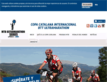 Tablet Screenshot of mtbultramarathonseries.com